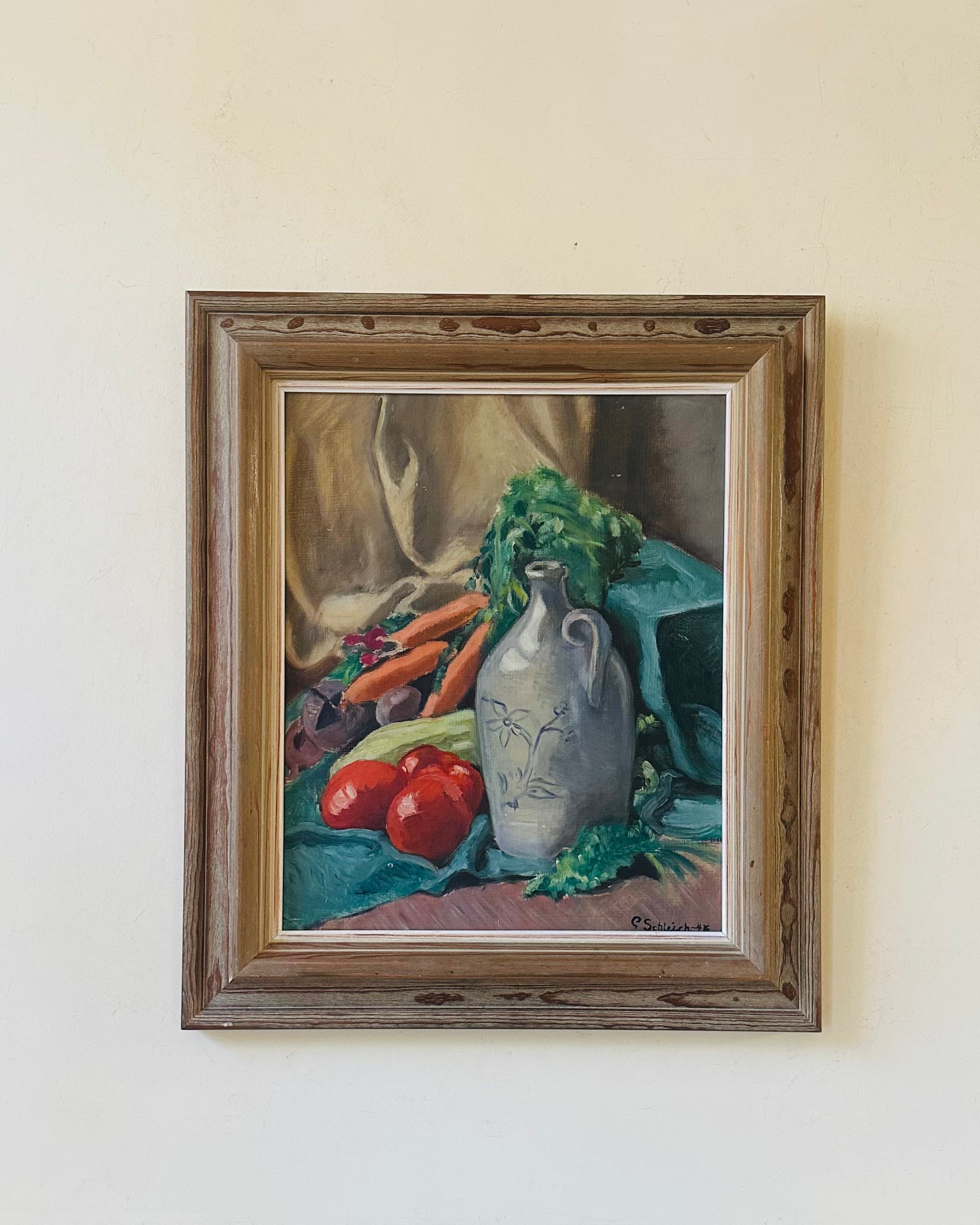 Kitchen Still Life with Carrots