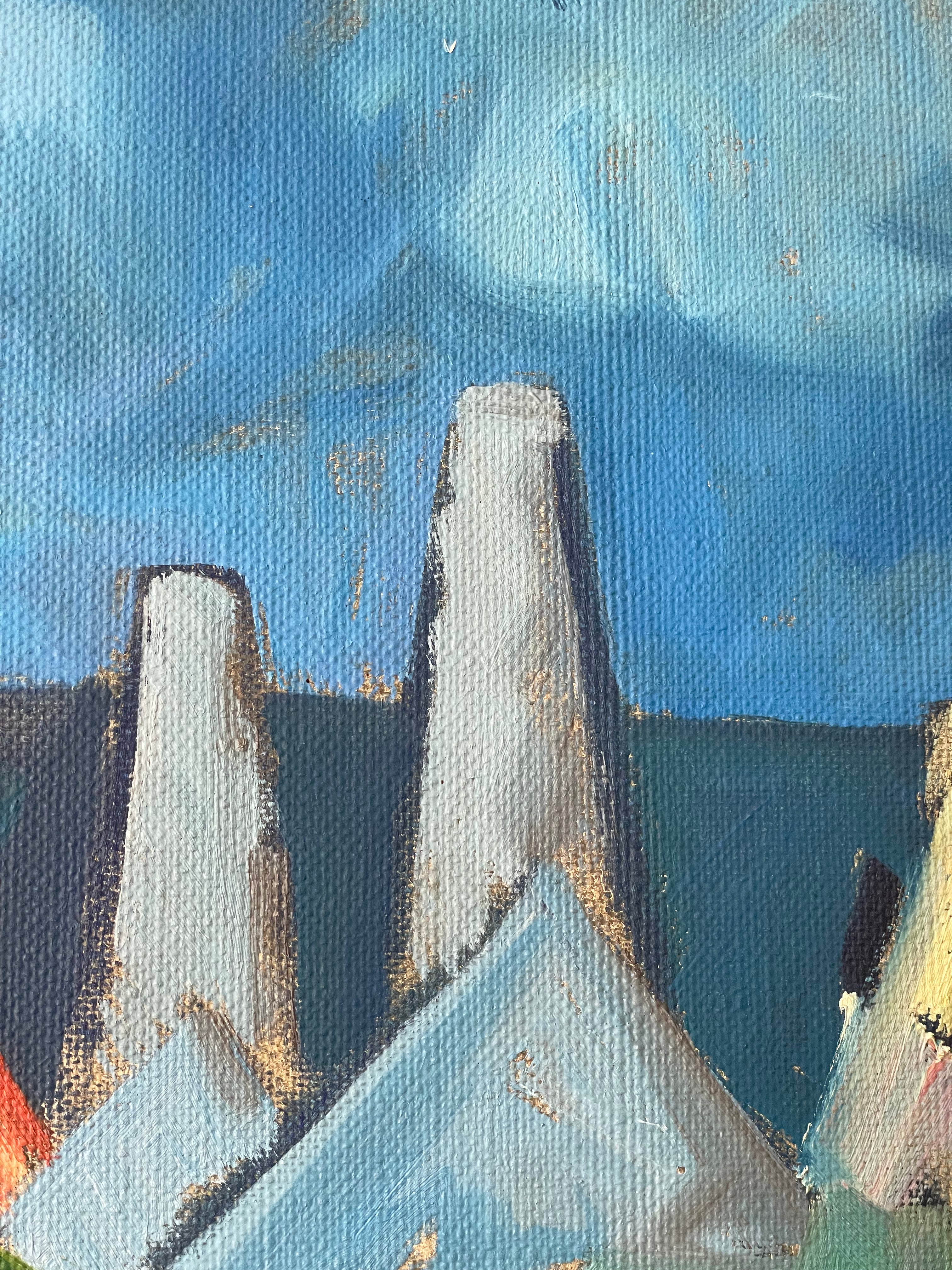 Blue Chimneys