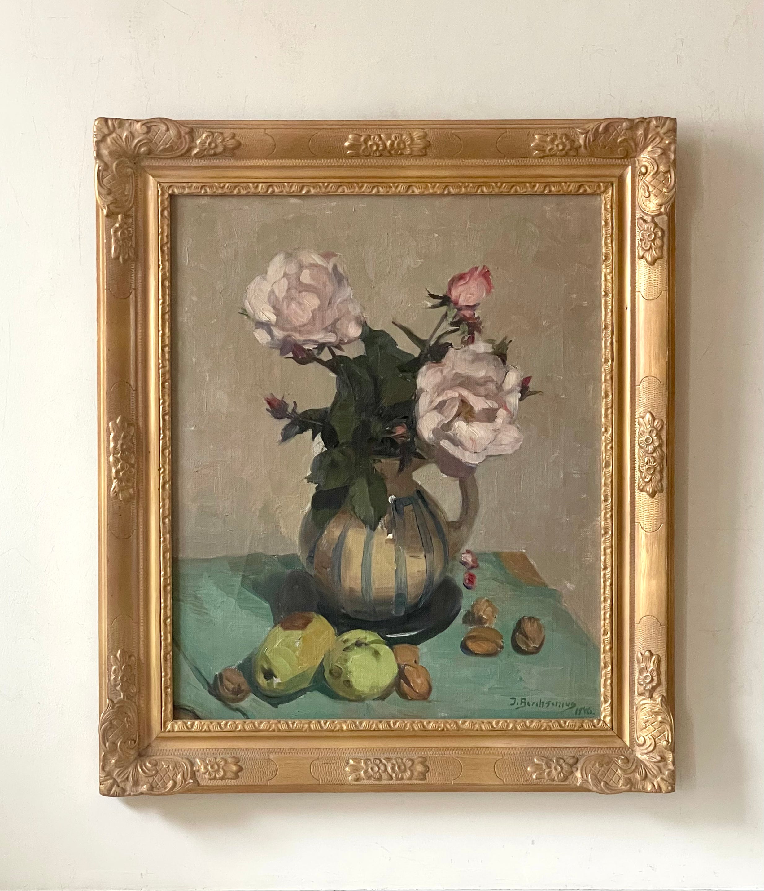 Still Life with Roses and Fruits