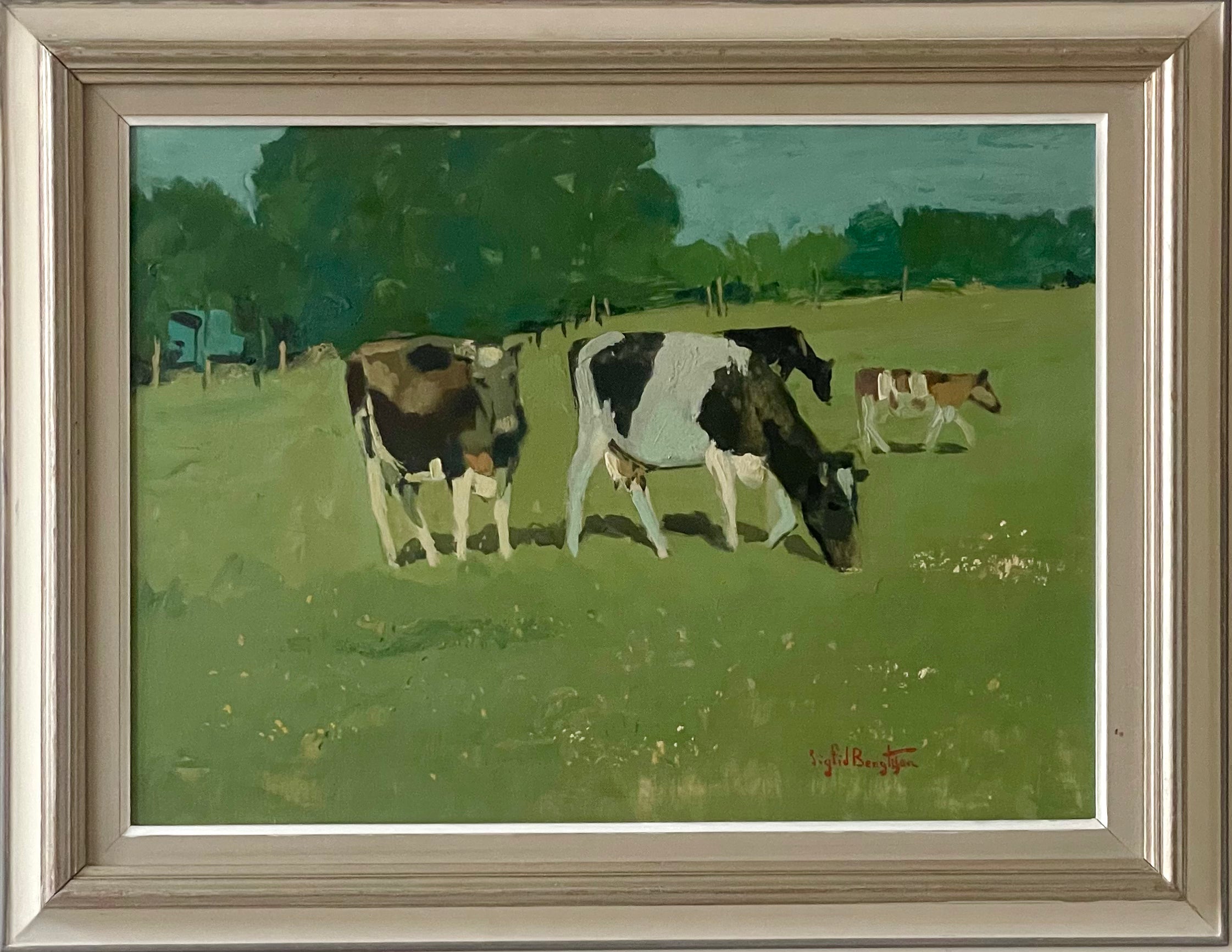 Grazing Cows