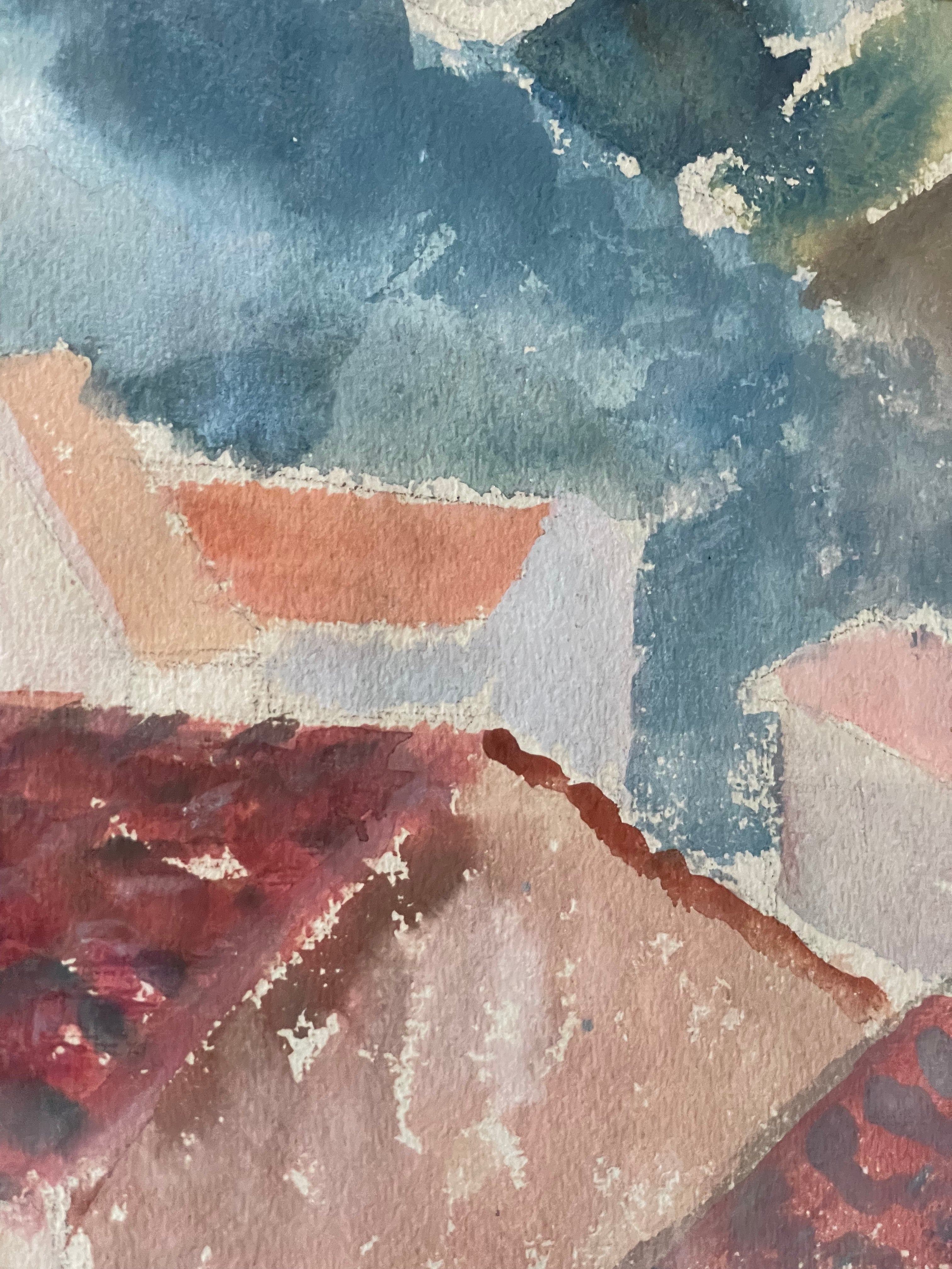 Rooftop Watercolour