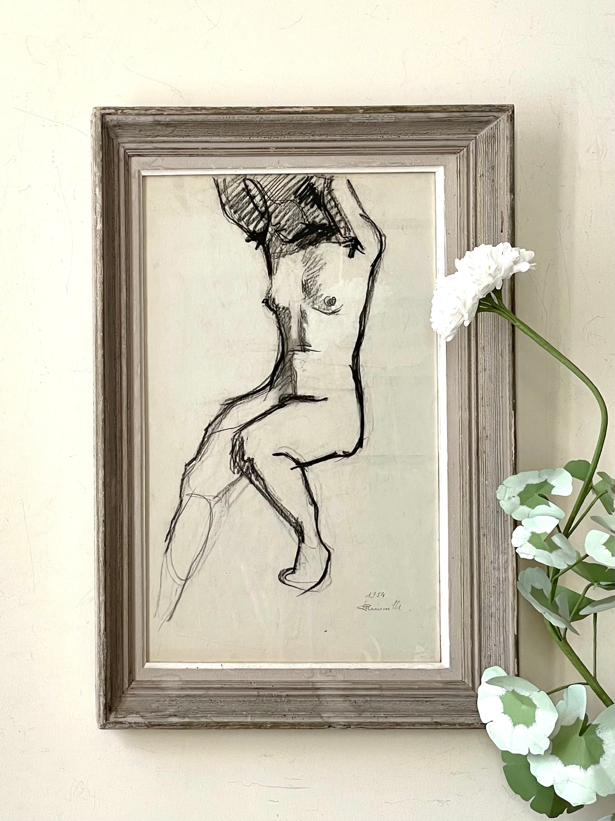 Arms Raised Nude