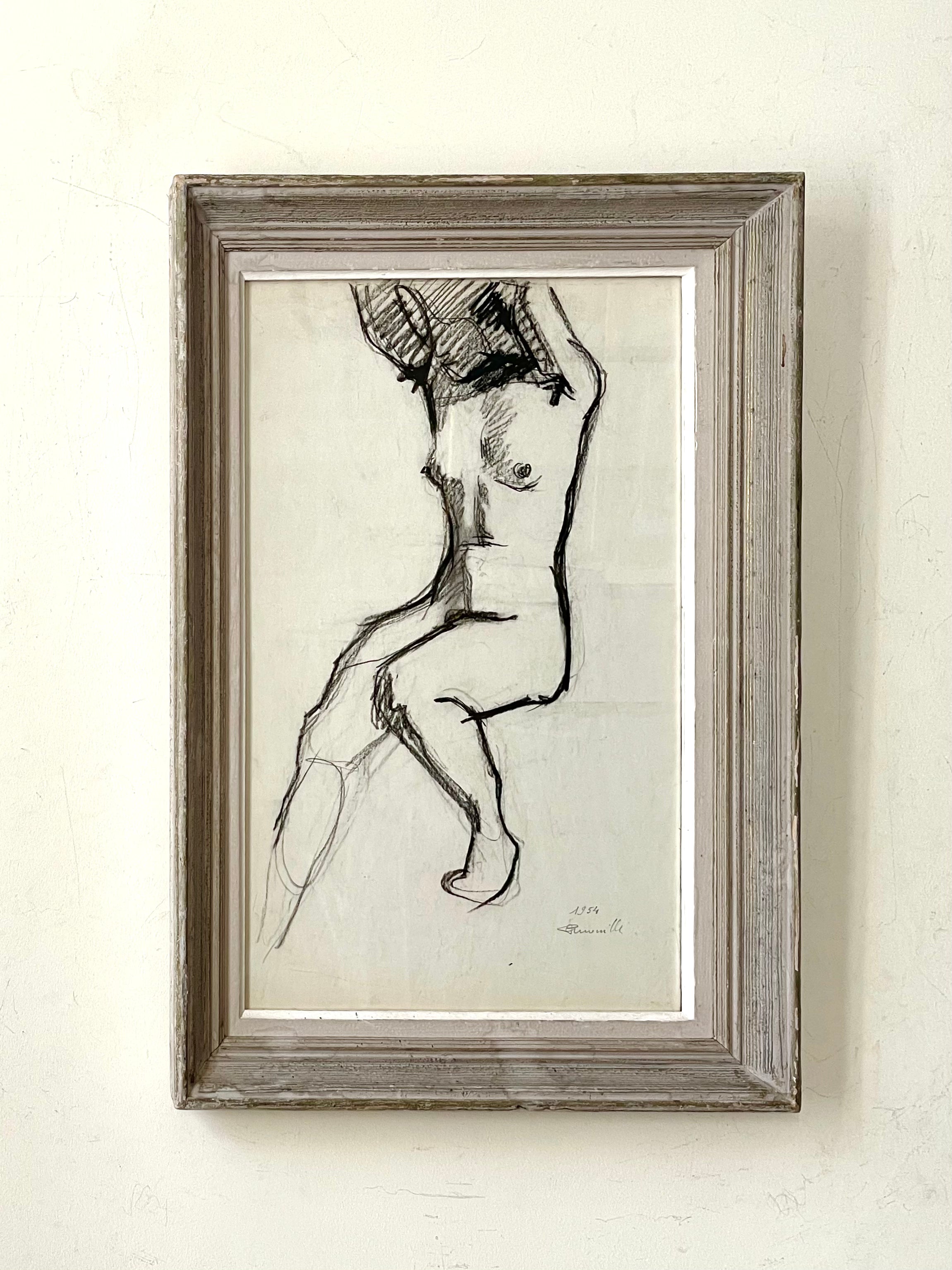 Arms Raised Nude