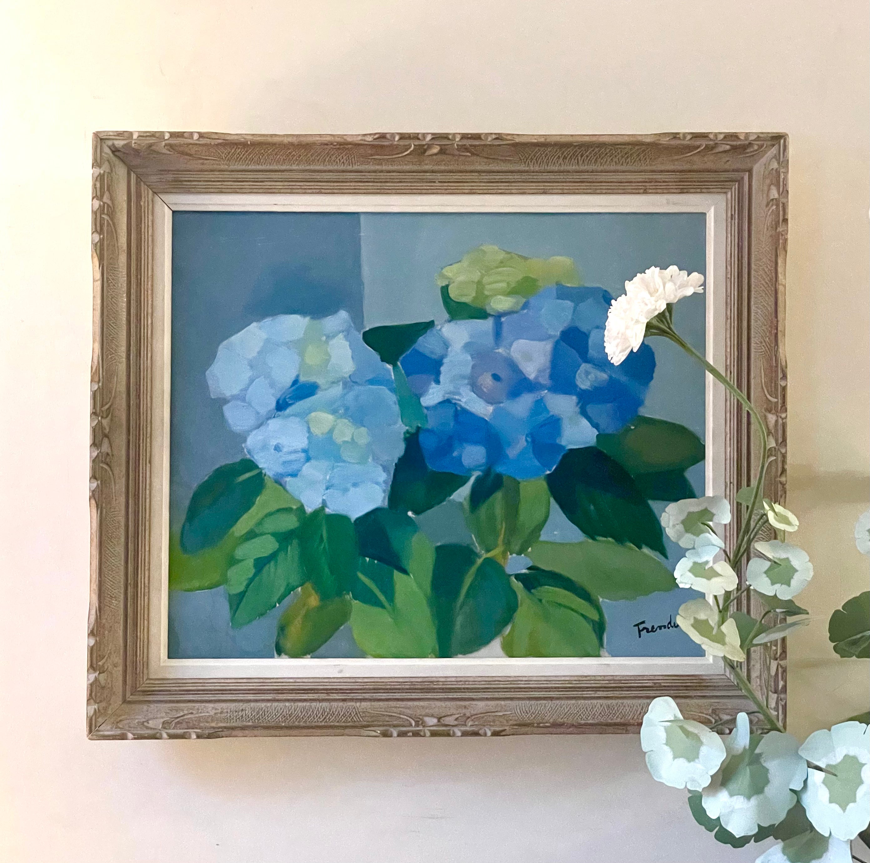 Blue Hydrangeas