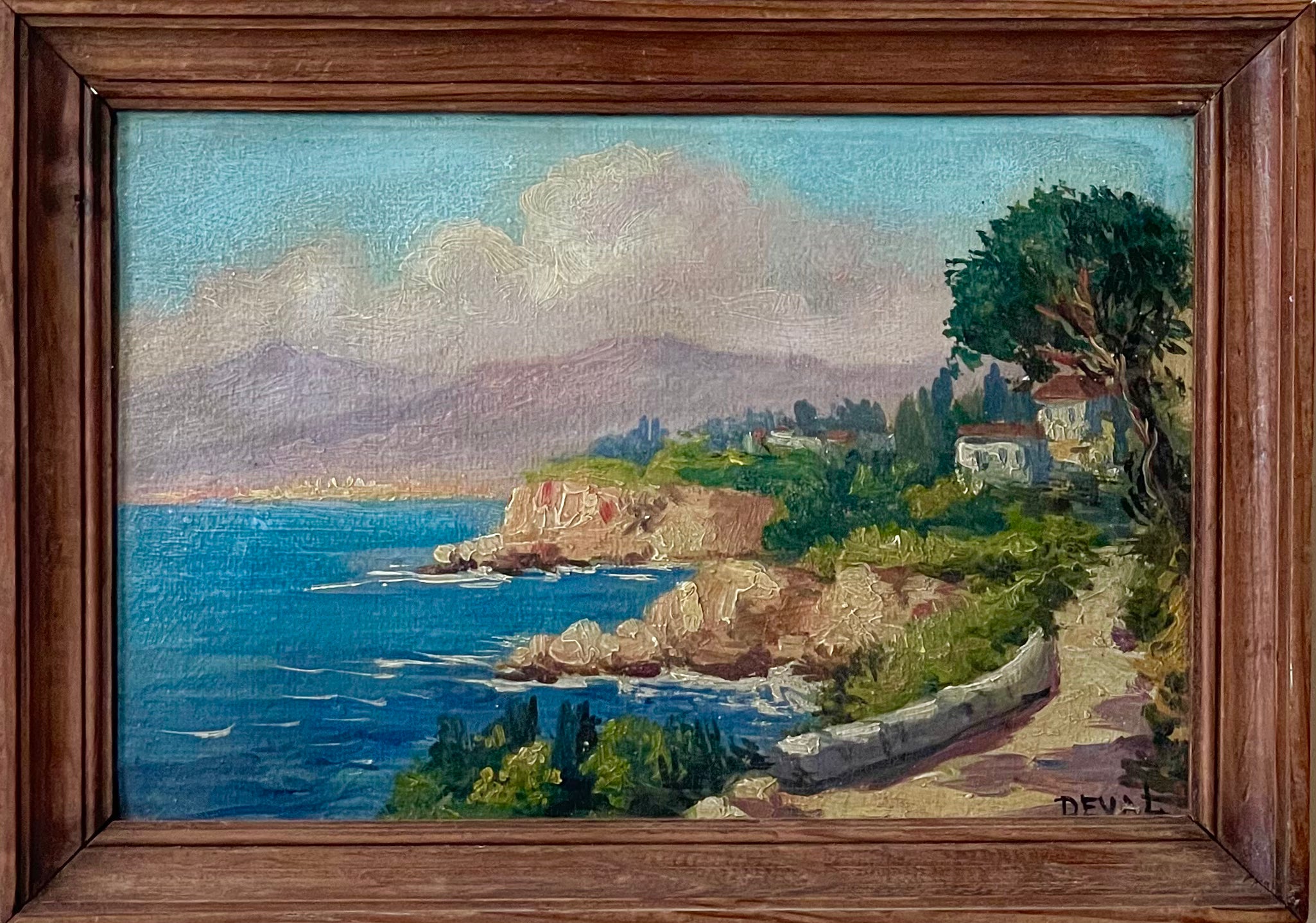 Mediterranean Coastal Scene