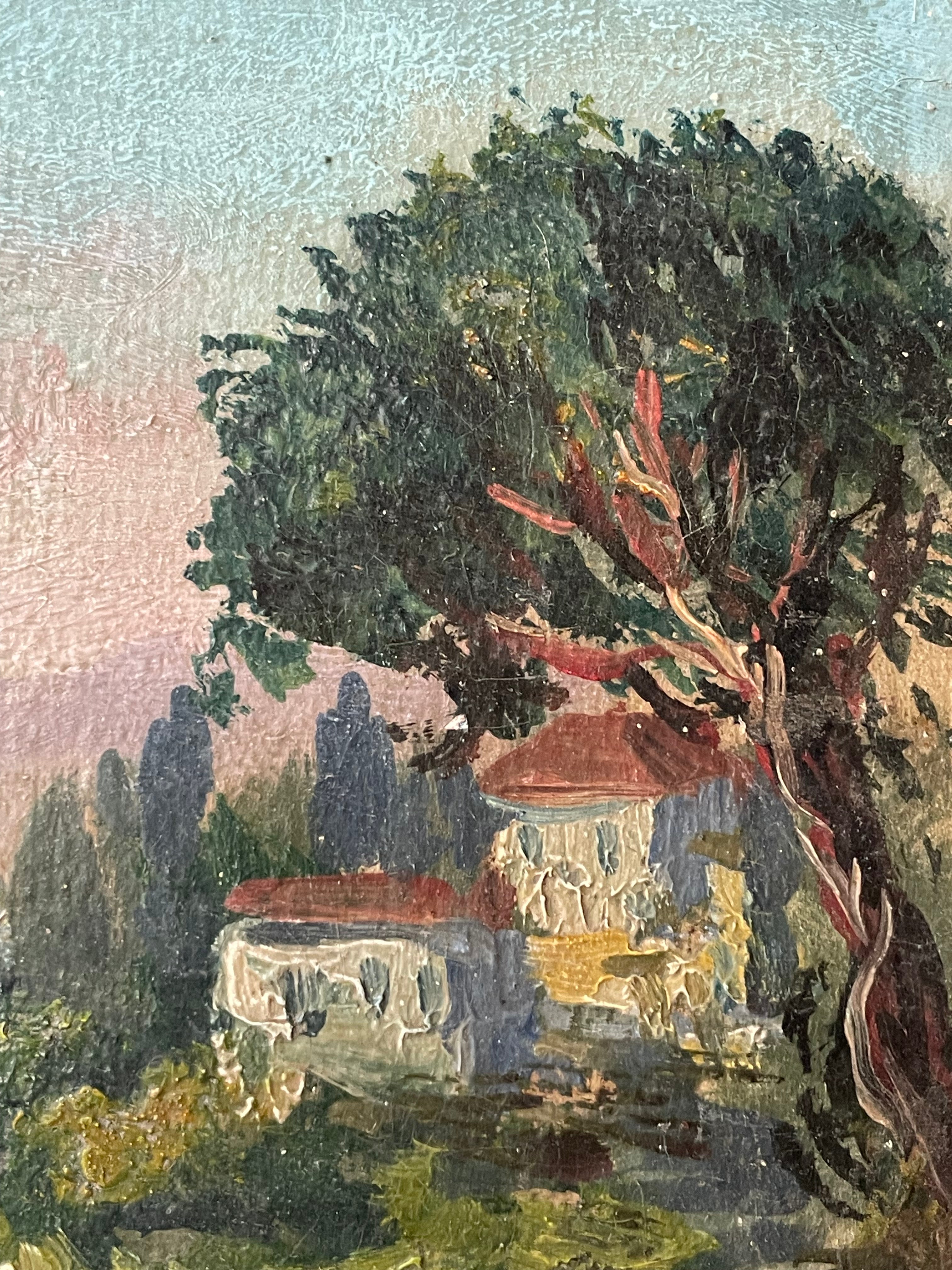 Mediterranean Coastal Scene