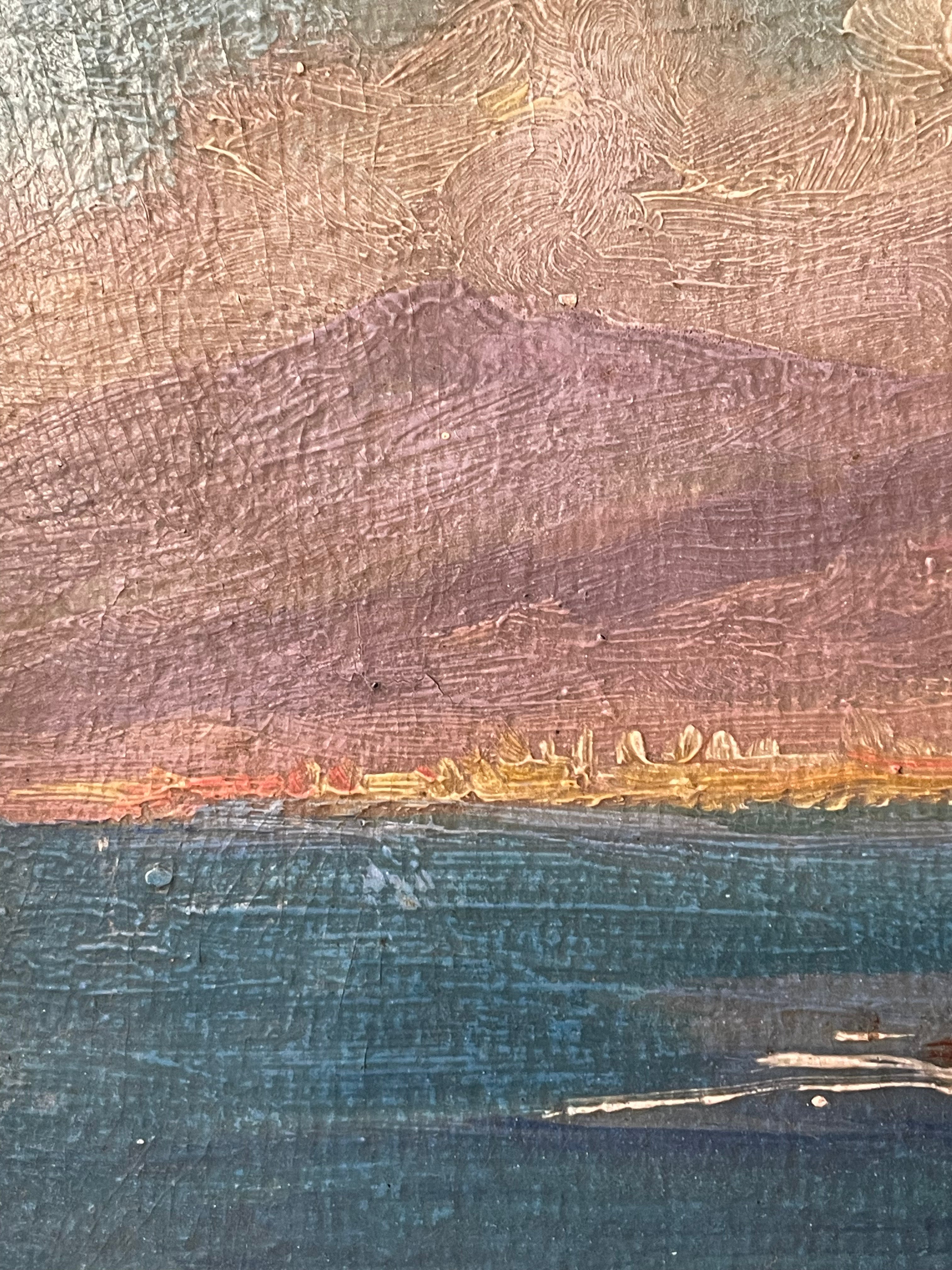 Mediterranean Coastal Scene