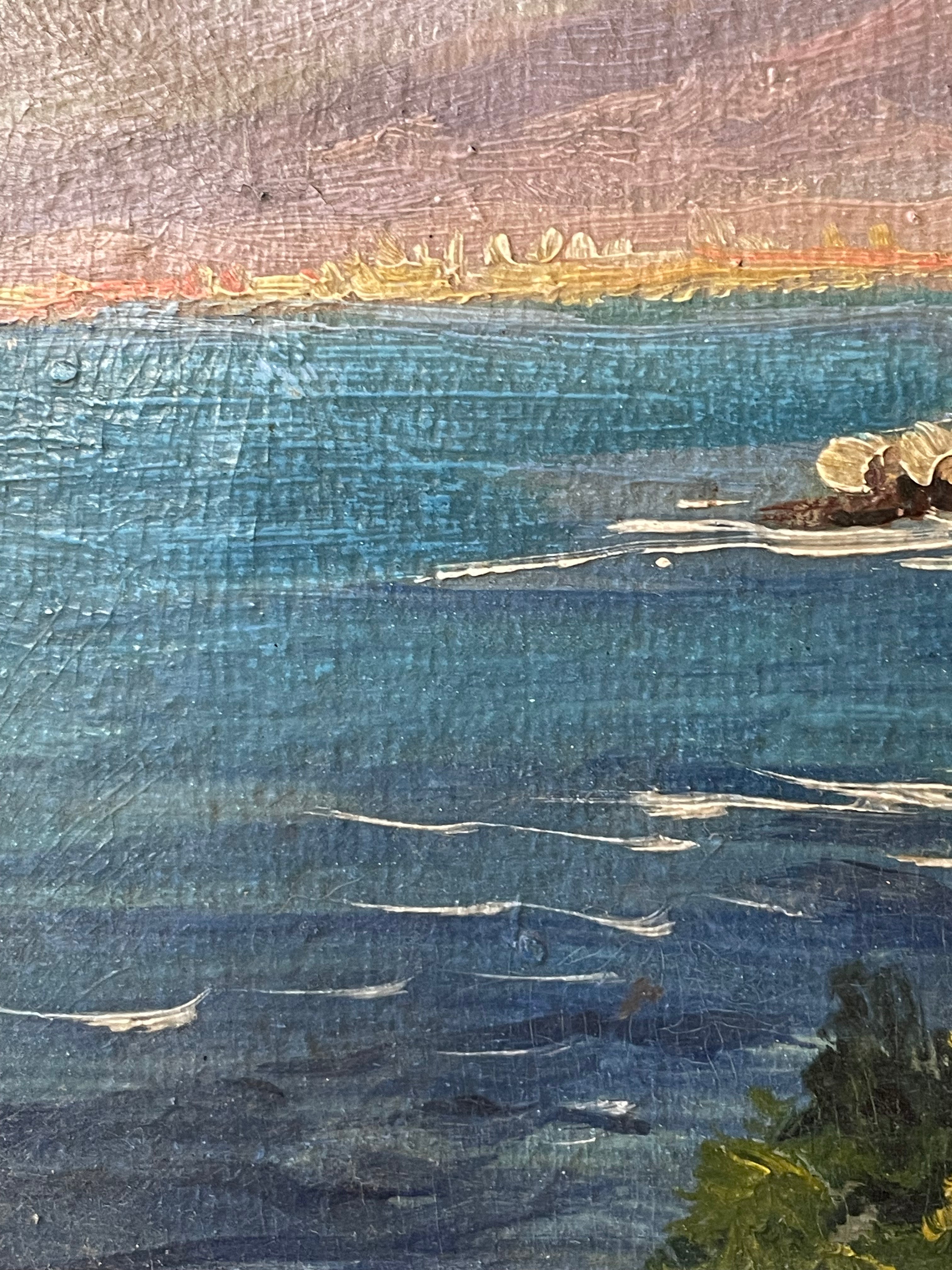 Mediterranean Coastal Scene