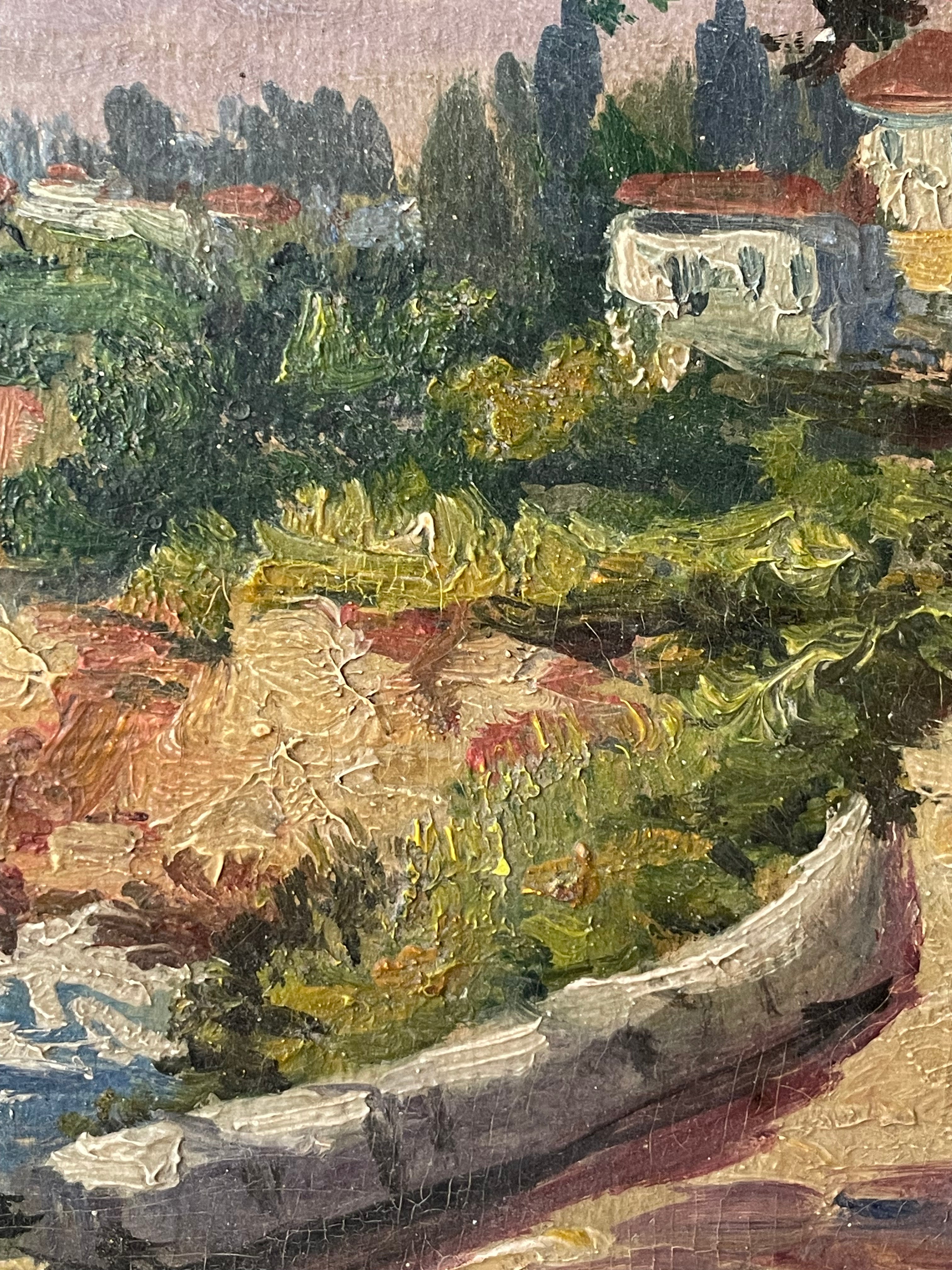 Mediterranean Coastal Scene