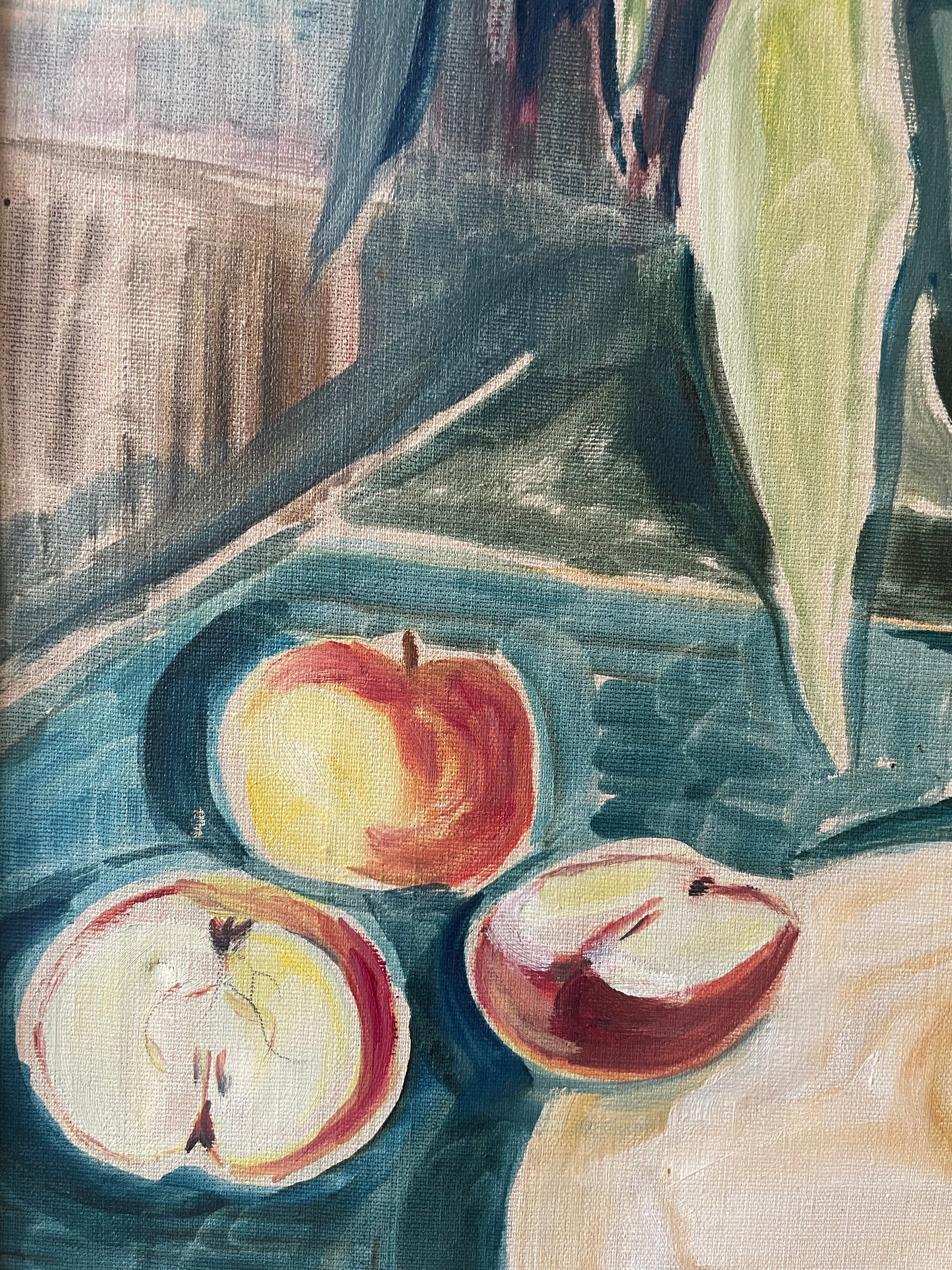 Pink Tulips with Apples