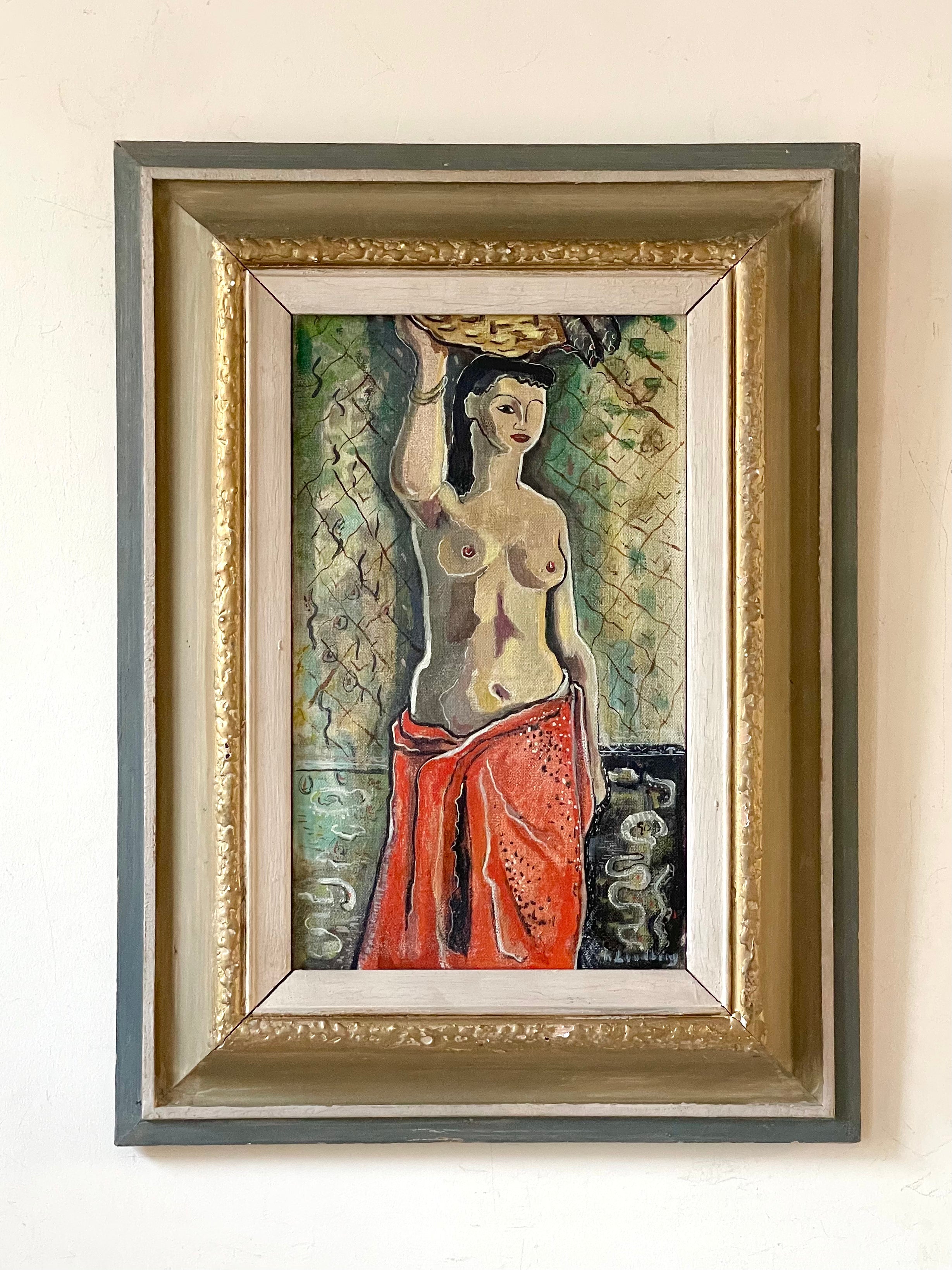 Woman in a Sarong