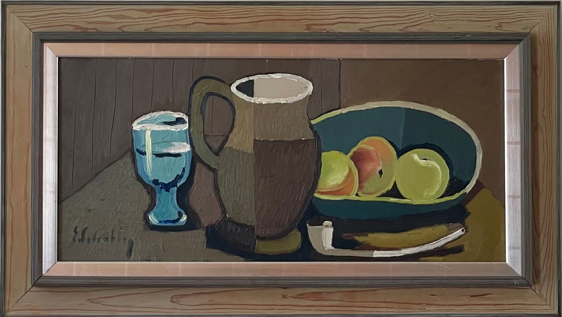 Still Life with Blue Glass