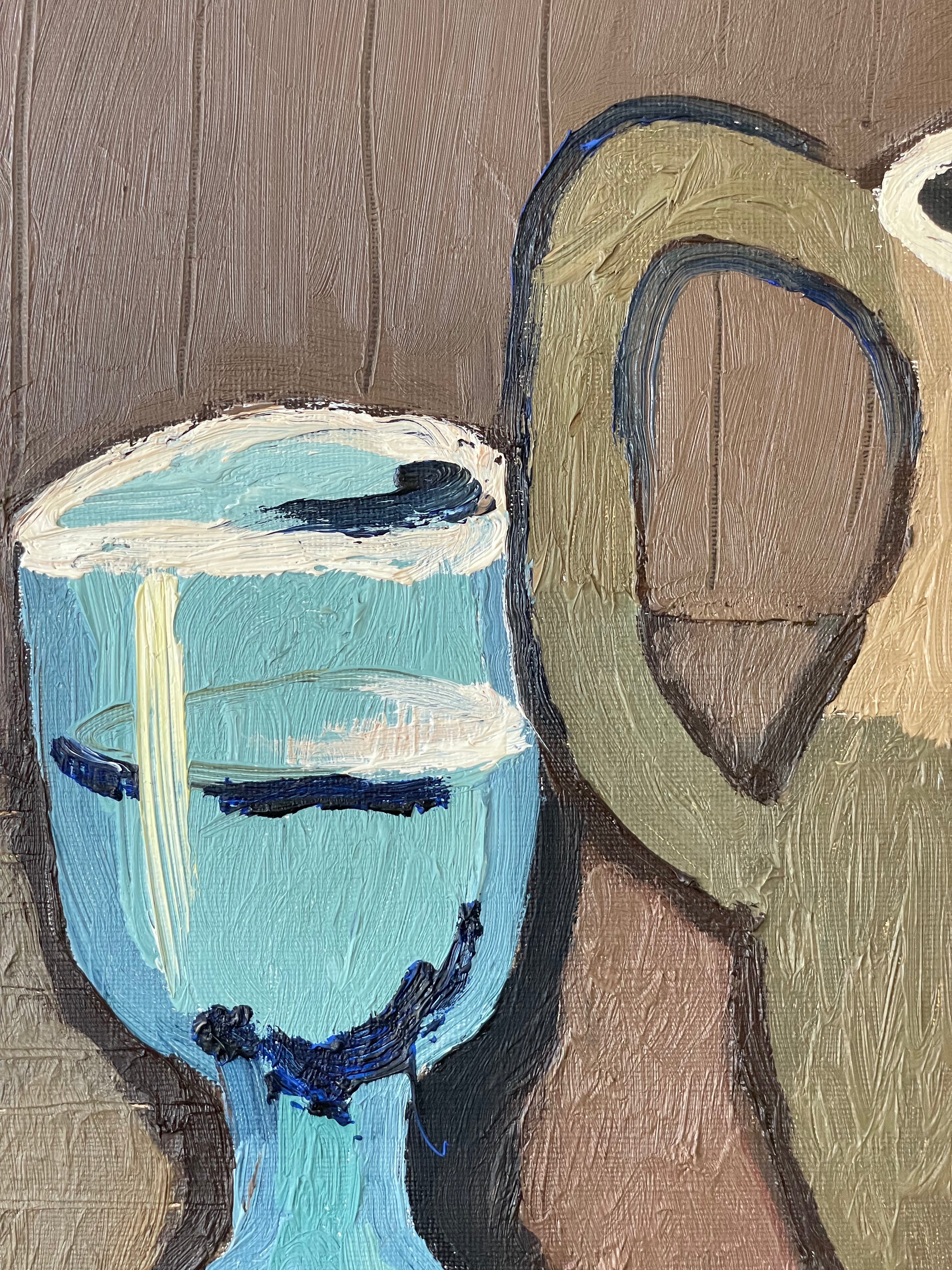 Still Life with Blue Glass