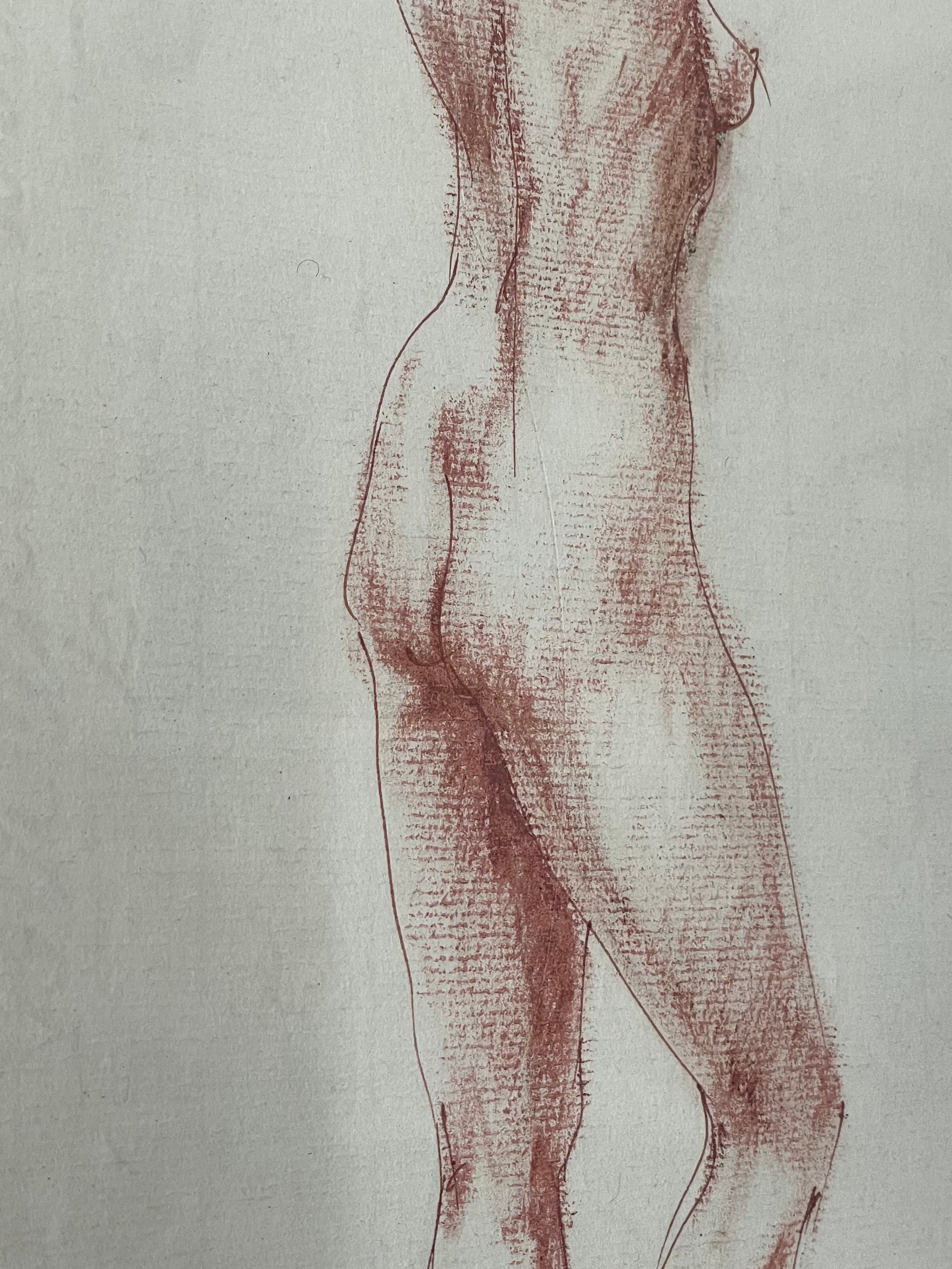 Standing Sanguine Nude