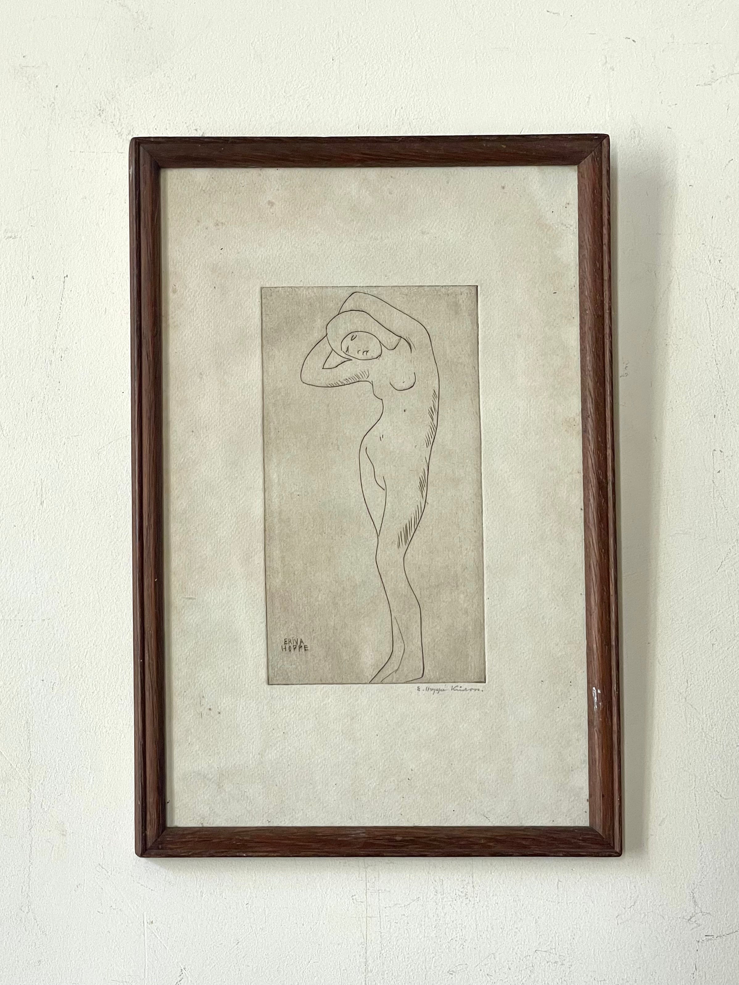 Nude Etching