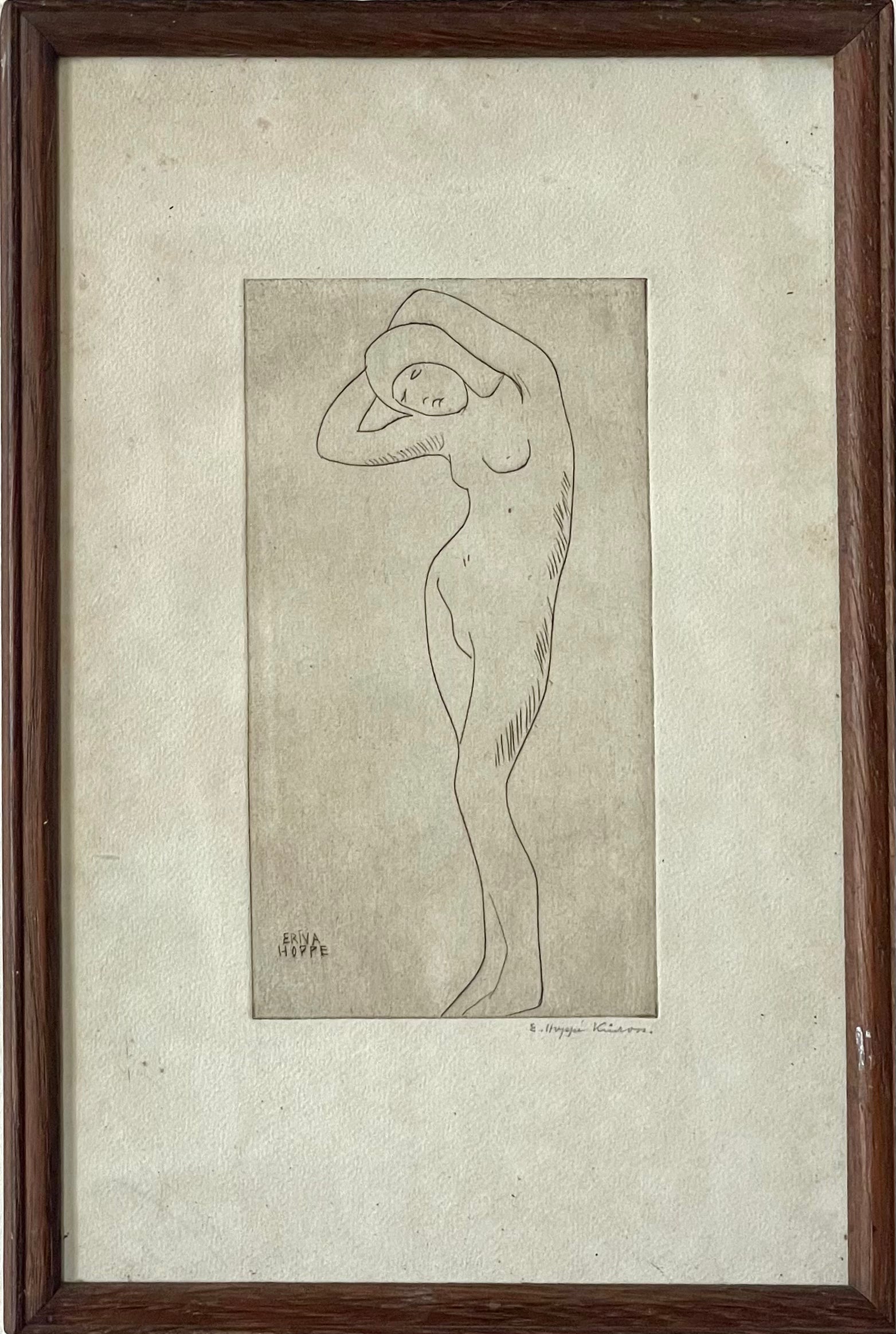 Nude Etching