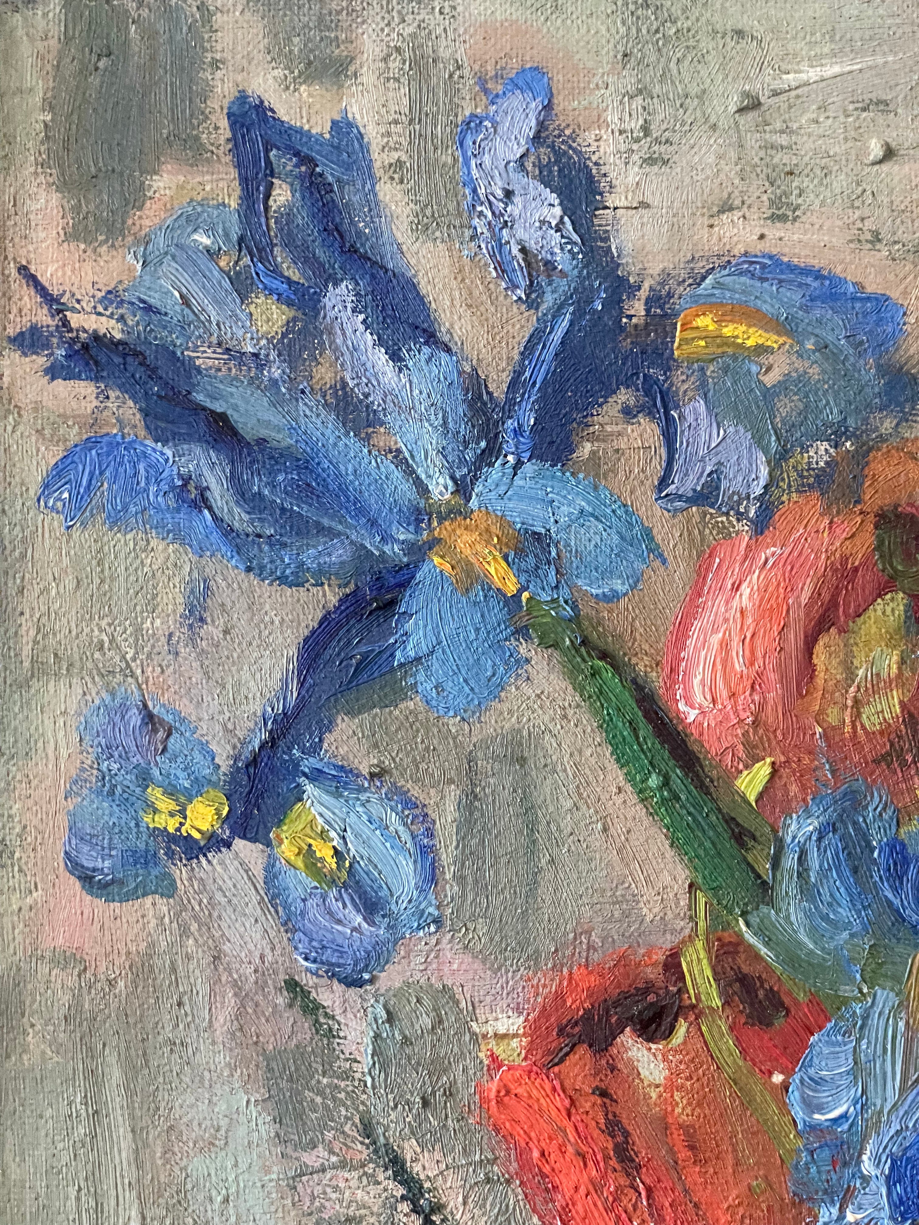 Daffodils and Irises