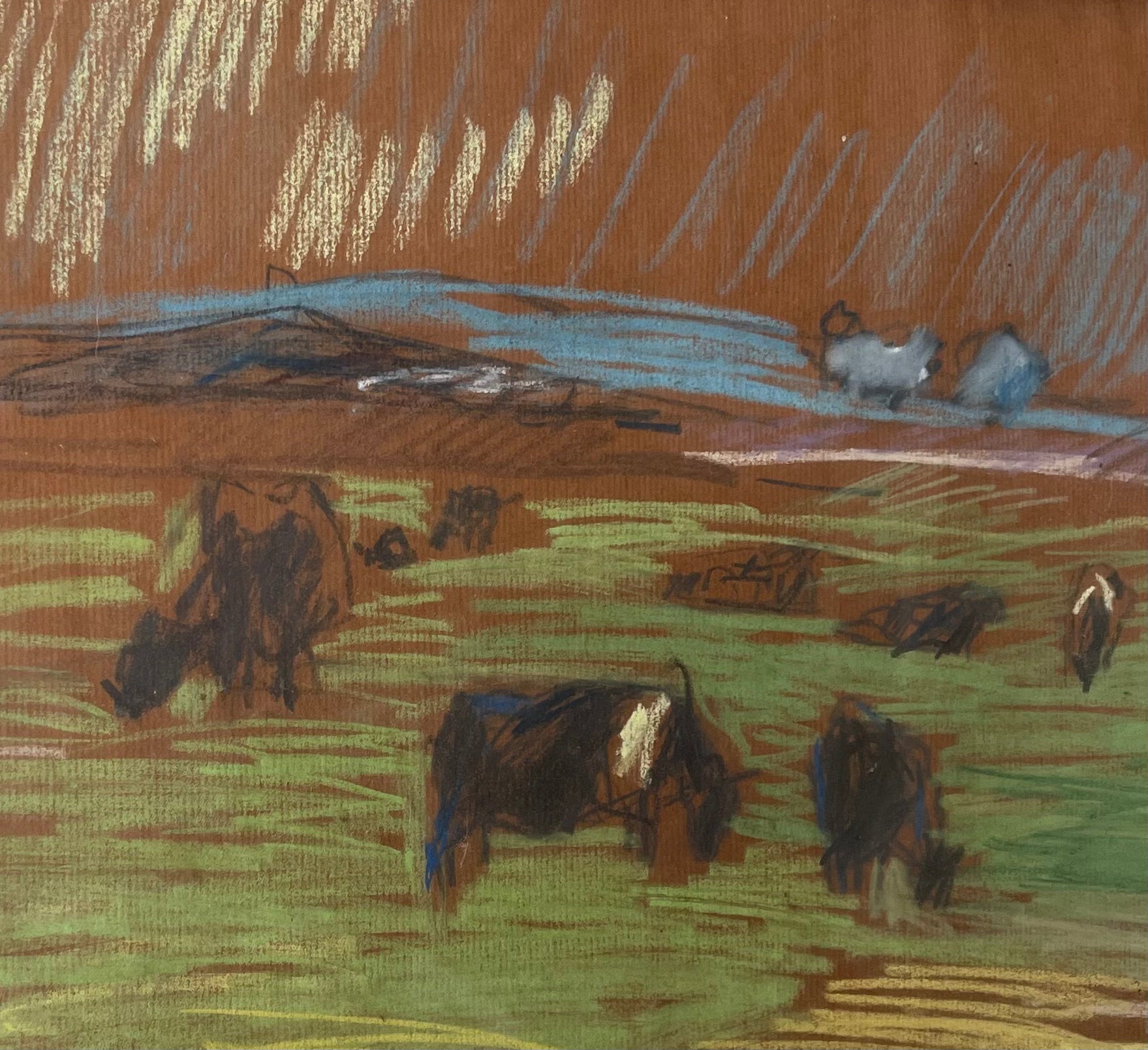 Grazing Cows